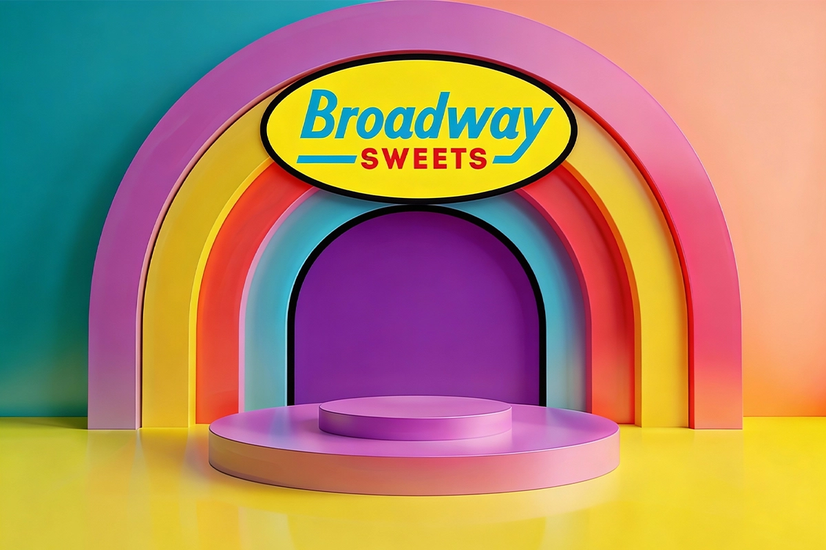 broadway-sweets-logo-colourful-rainbow-background-quality-candy-products